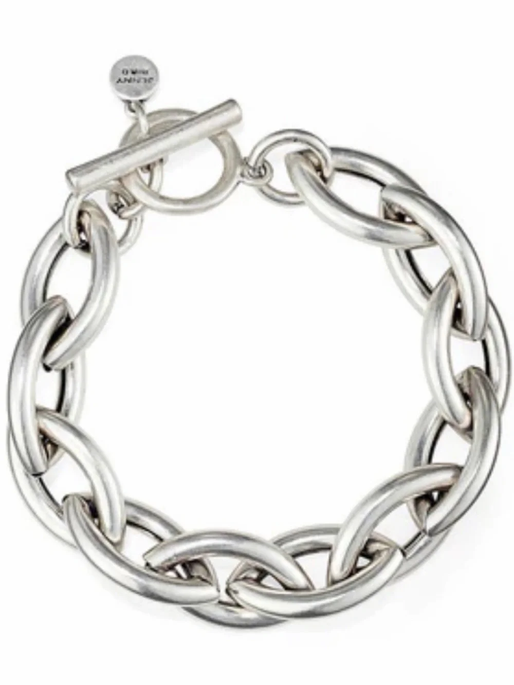 Jenny Bird Chunky Silver Toggle Chain Bracelet